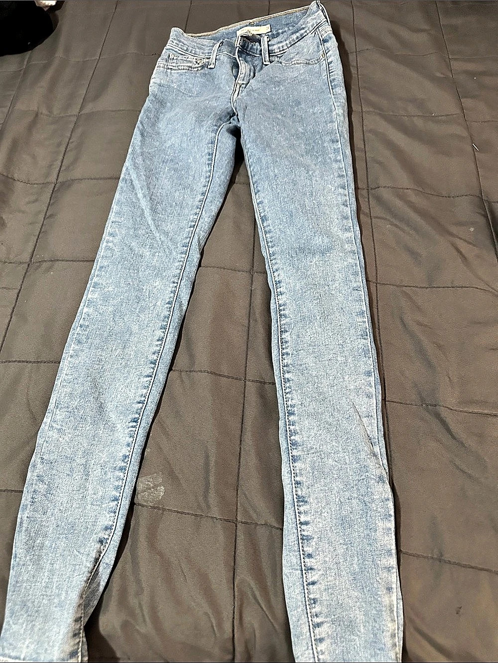 Levi's 710 Super Skinny Jeans Waist 24 Blue